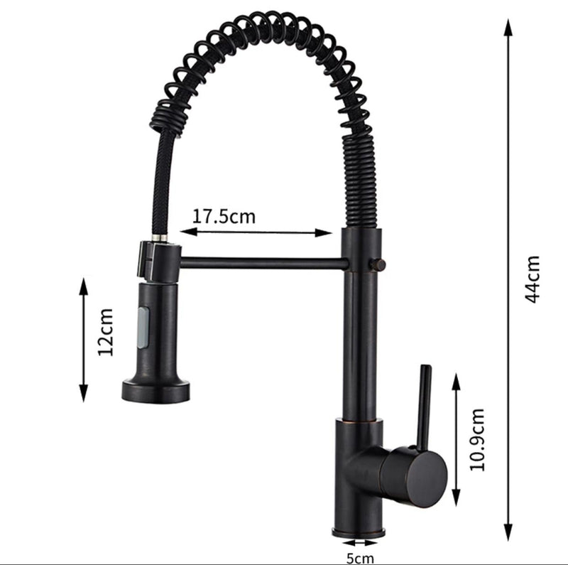 Torneira Cozinha Gourmet Monocomando Com Spray Extensor